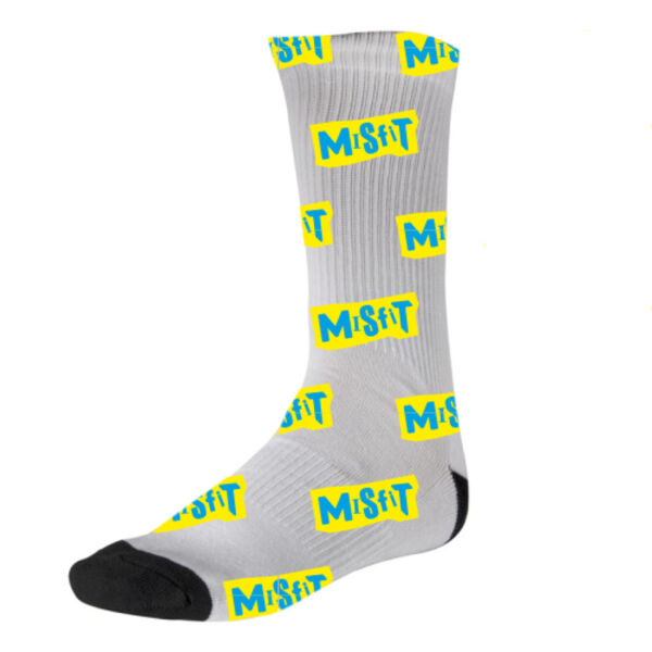 Misfit  - Sublimation Sports Socks For Women Thumbnail
